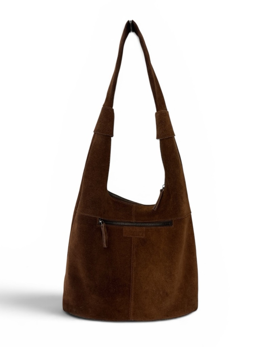 Harbor 2nd Brown Suede Hobo Shoulder Bag